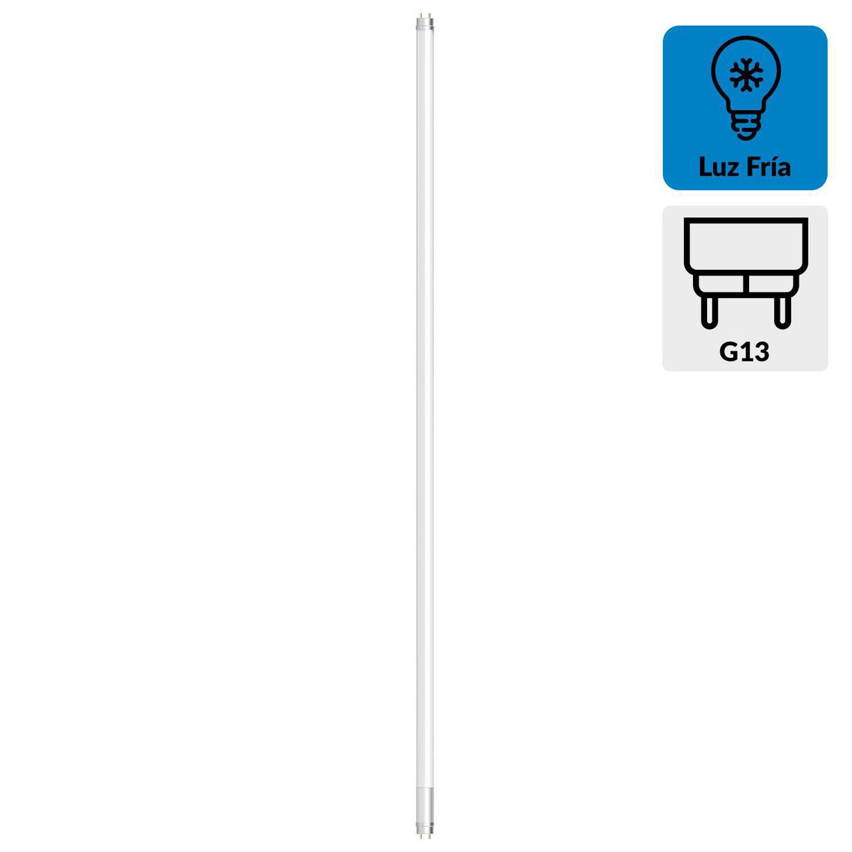 HALUX - Tubo Led Unipolo T8 16 W 1550 lúmenes luz neutra