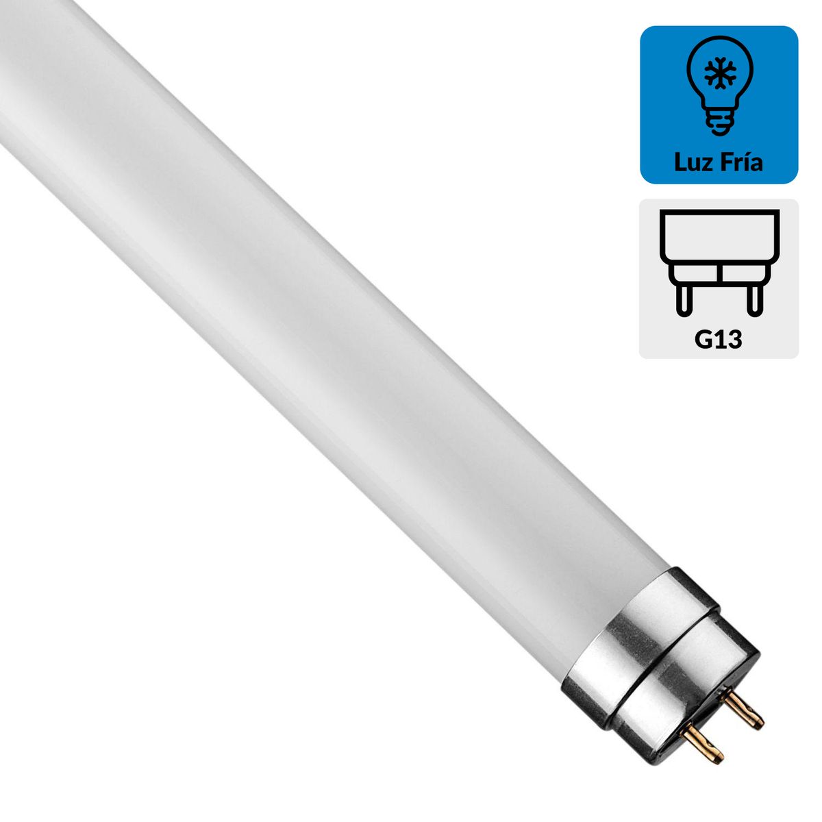 HALUX - Tubo Led Unipolo T8 16 W 1550 lúmenes luz fría
