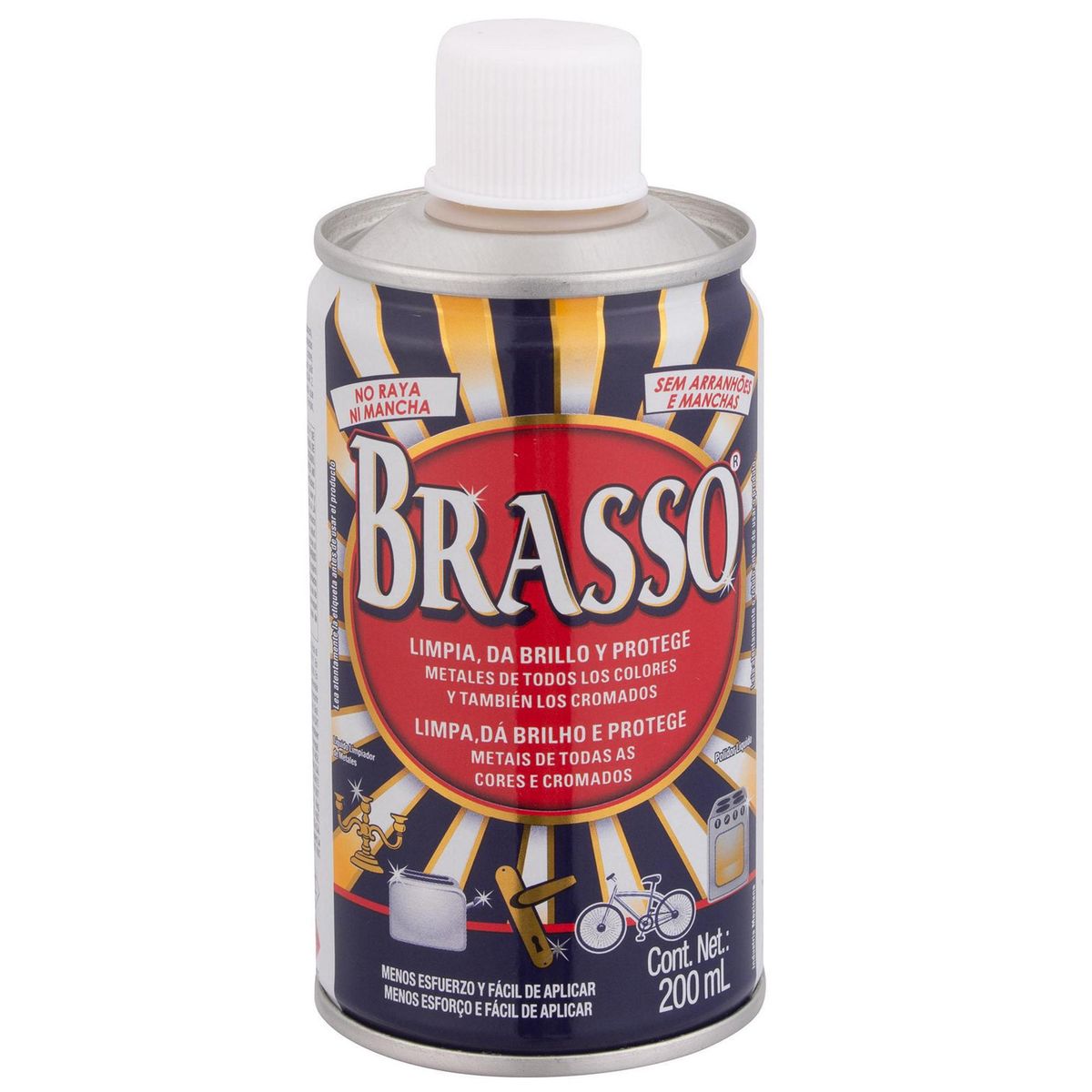 BRASSO - Limpiador para metal 200 ml