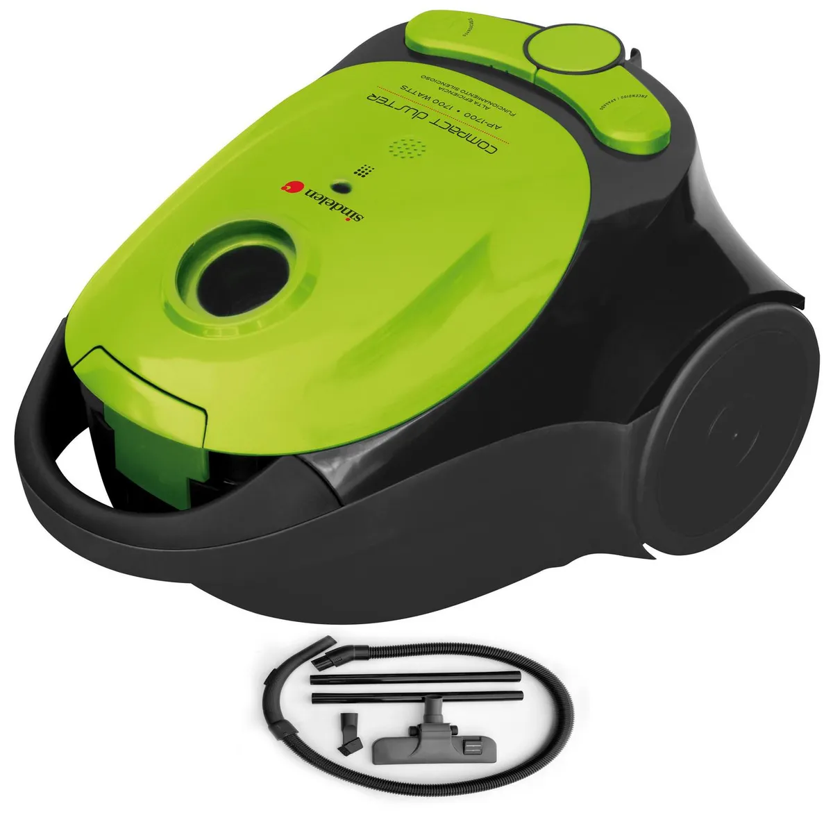 SINDELEN - Aspiradora de Arrastre 1700 W 1.5 Litros AP-1700