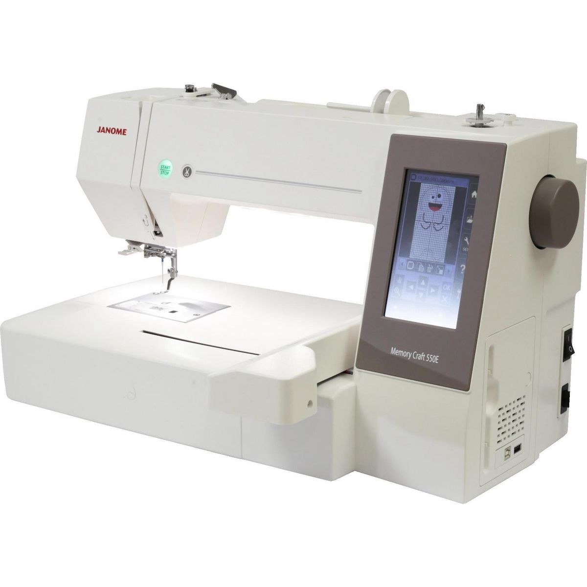 JANOME - Máquina bordadora mc 550e