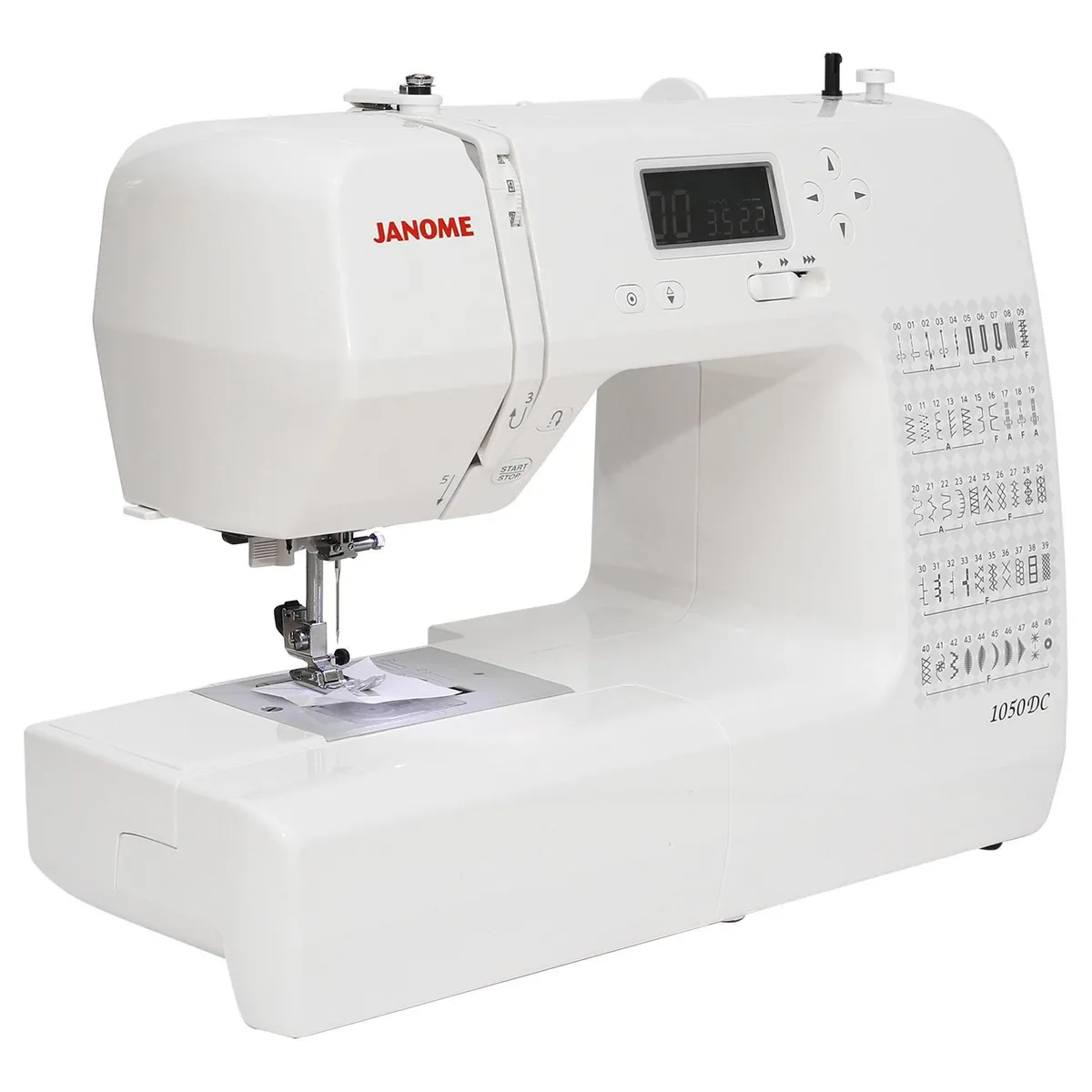 JANOME - Máquina de coser electrica 1050dc