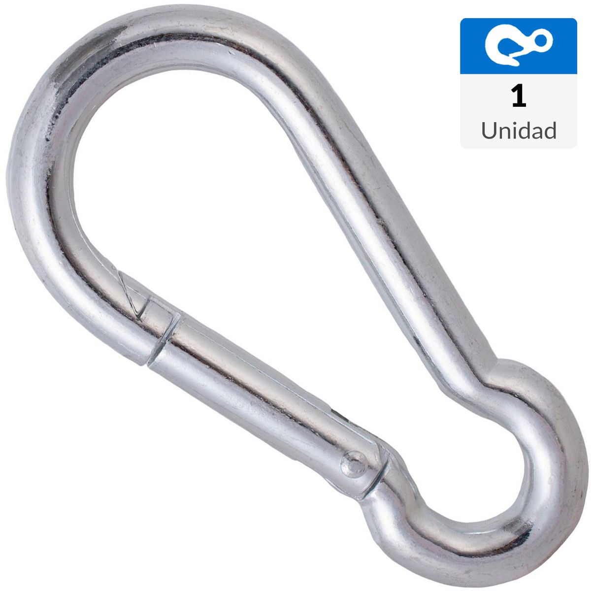 FIXSER - Mosquetón sin argolla 9 x 90mm 1 unidad