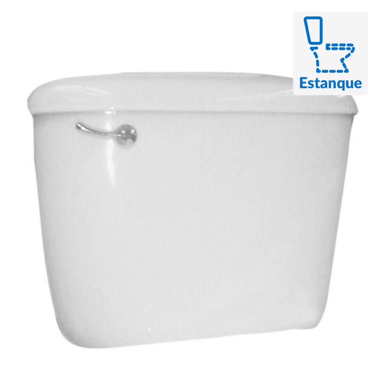 Estanque De Wc Loza Verona 4. 8 Litros Con Fitting