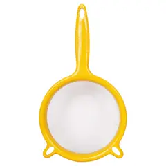 ILKO - Colador de malla 18 cm amarillo