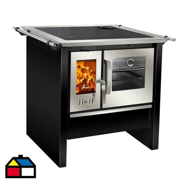 Cocina a Lea Allegra Inox Negra