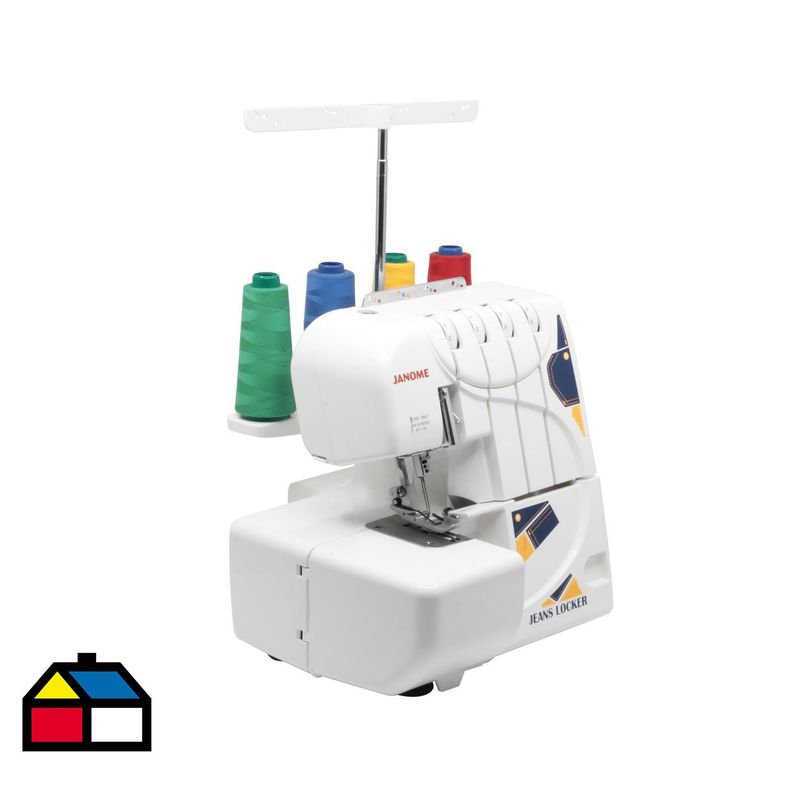 JANOME - Máquina de overlock jeans locker