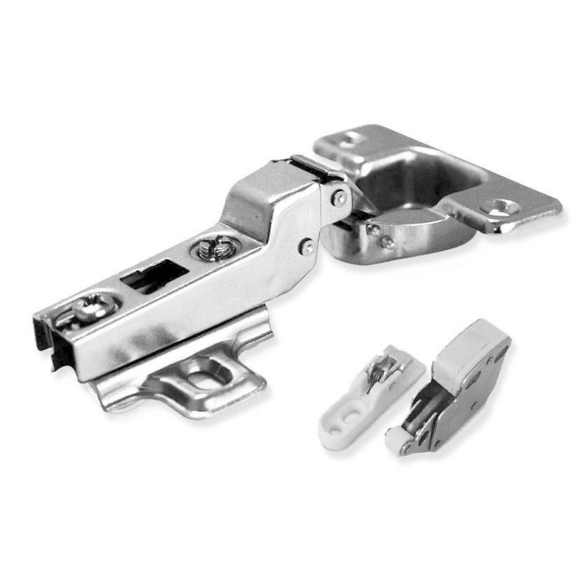 DUCASSE - Kit Bisagra Semi Curva Push 35mm 2 unidades