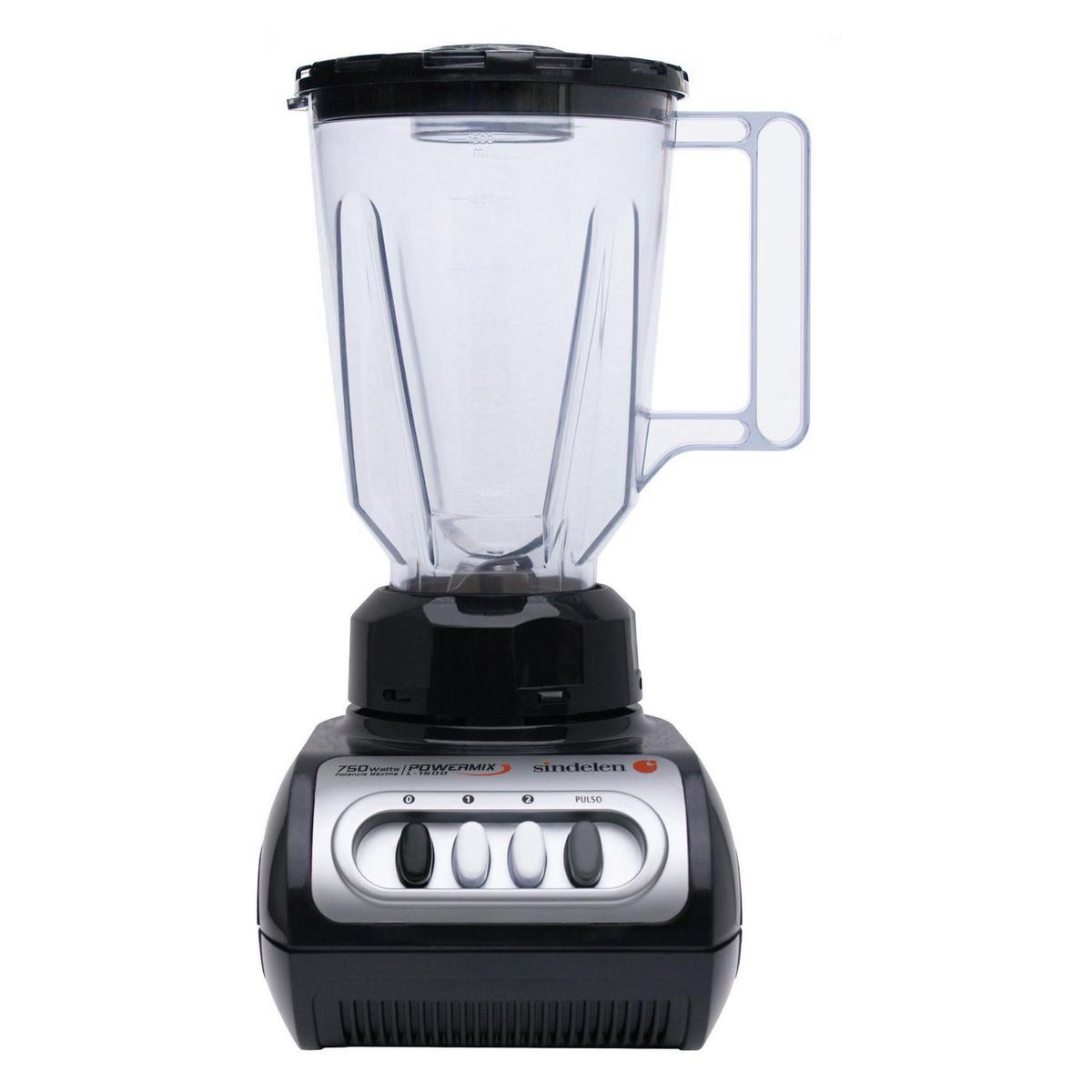 SINDELEN - Licuadora con Jarro 1.5 Litros Negro L-1500NG