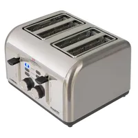 Tostadora de 4 rebanadas 1.600 W