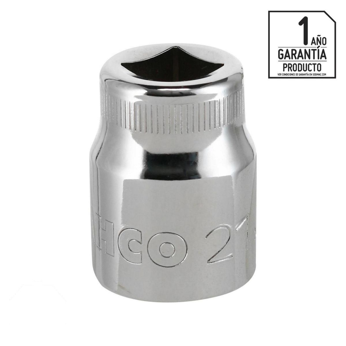 BAHCO - Dado poligonal 1/2"x21 mm acero