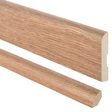 Pack2 guardapolvos 12x70mm +2 cuarto rodn 20x20mm MDF Abedul Castilla