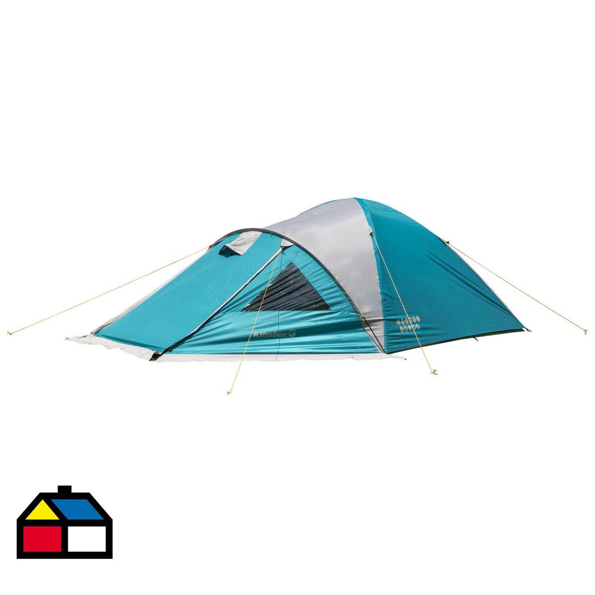 KLIMBER - Carpa Camping Kilimanjaro 6 Personas Verde/taupe