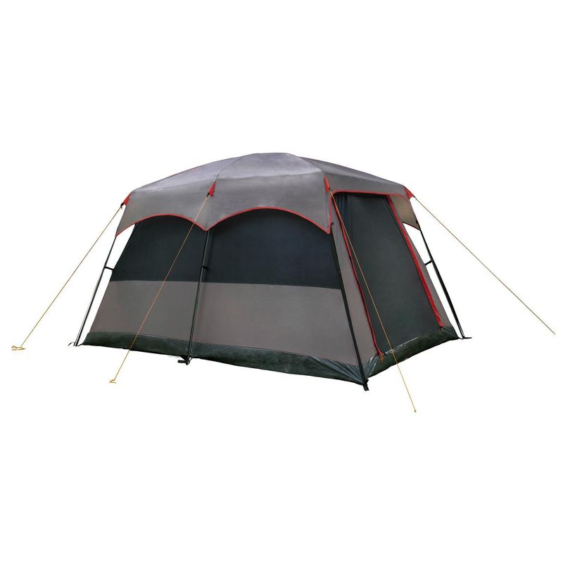 KLIMBER - Carpa Camping Galeras 6 Personas Taupe/negro