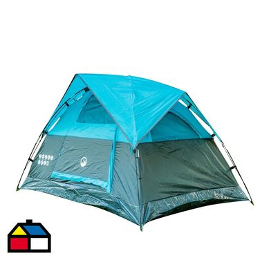 Carpa Tacora 2 Personas Azul/gris