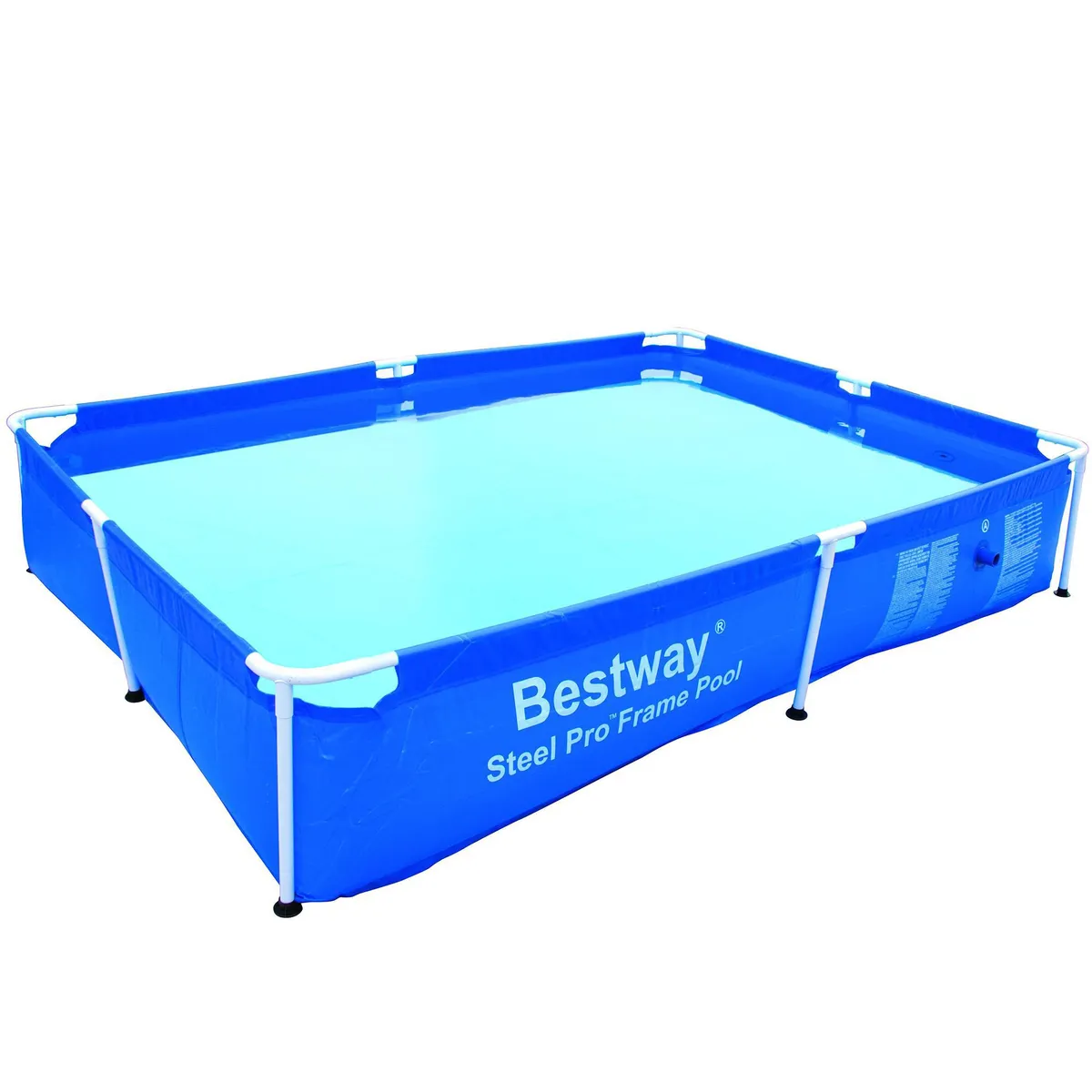 BESTWAY - Piscina estructural rectangular 228x159x42cm