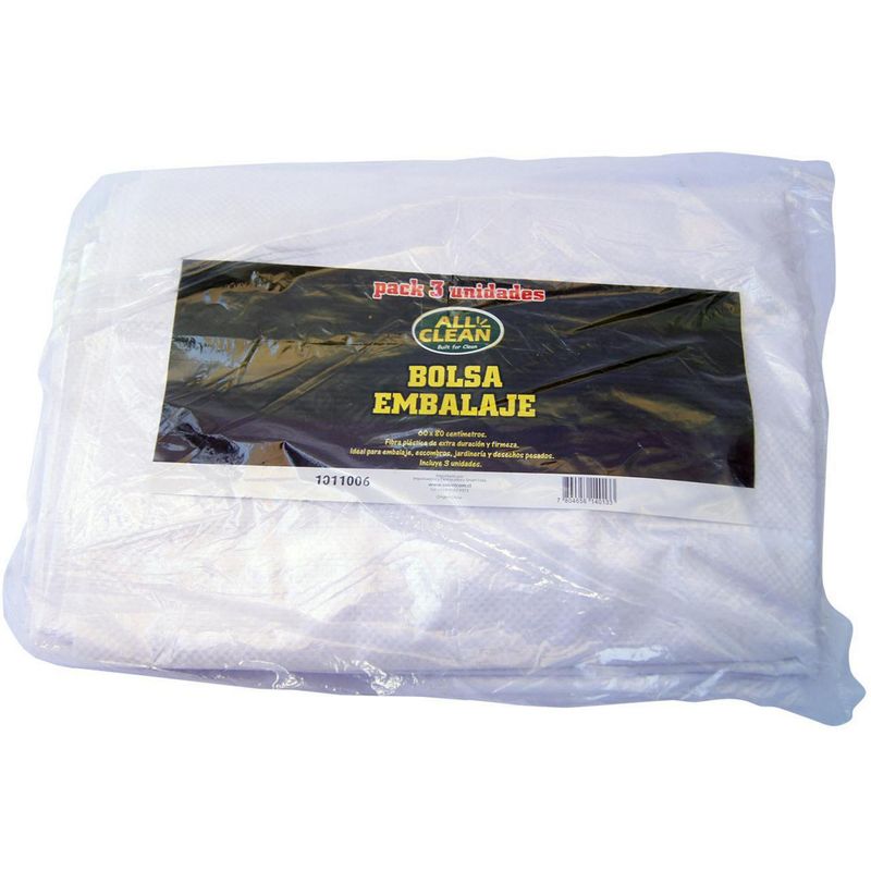 ALL CLEAN - Set de 3 bolsas de embalaje 60x80 cm