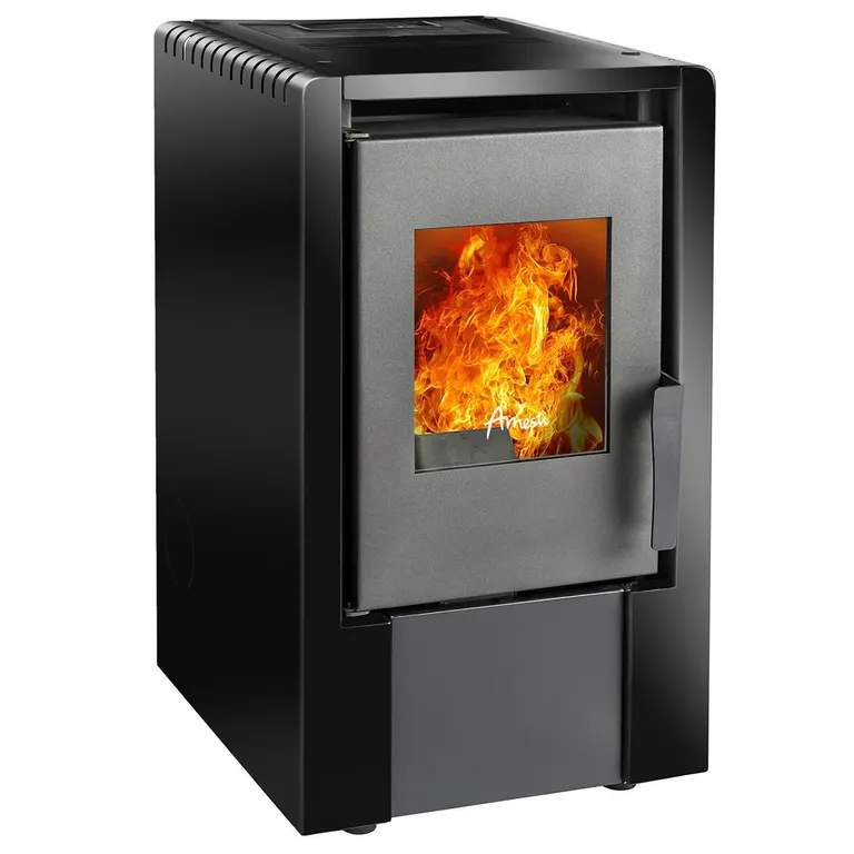 Estufa Pellet Italy 6100 Negro