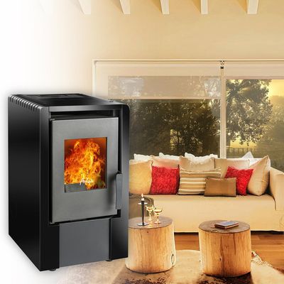 Imagen 2 del producto Estufa Pellet Italy 6100 Negro