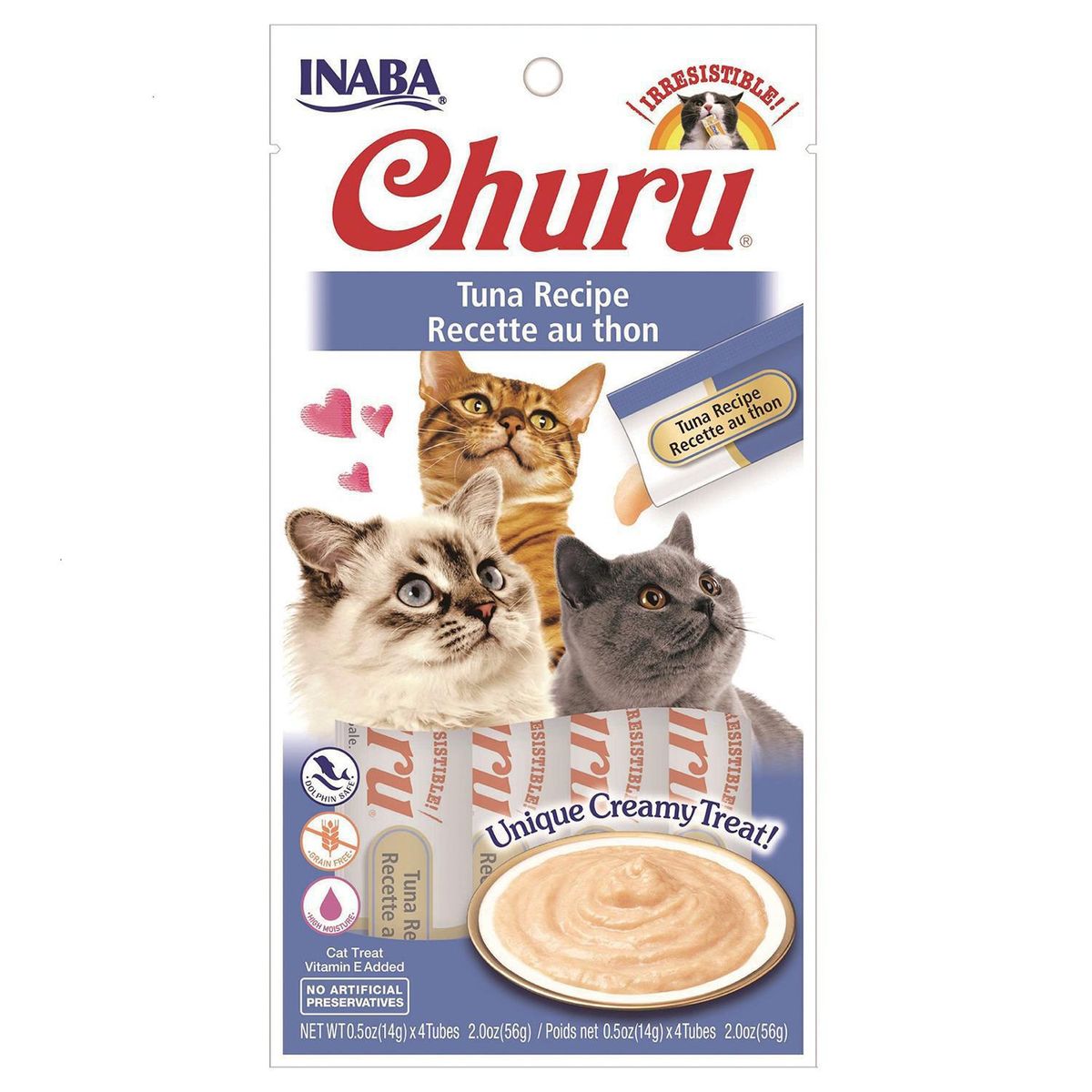 CHURU - Churu snack puré gatos atún