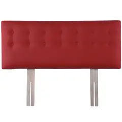 BODEVIR - Respaldo botone PU 1,5 plazas rojo