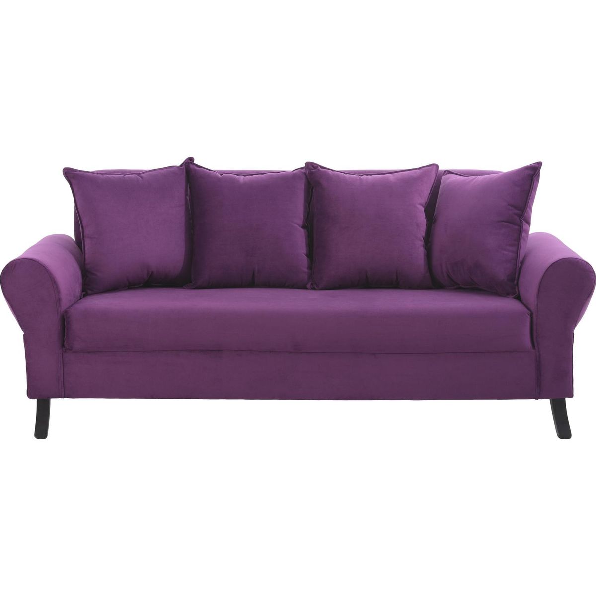 BODEVIR - Living 3 cuerpos Lua 75x80x74 cm Morado