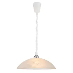 JUST HOME COLLECTION - Lámpara Colgante New Yoyo Acero Gris/Plata 30 W 40 cm