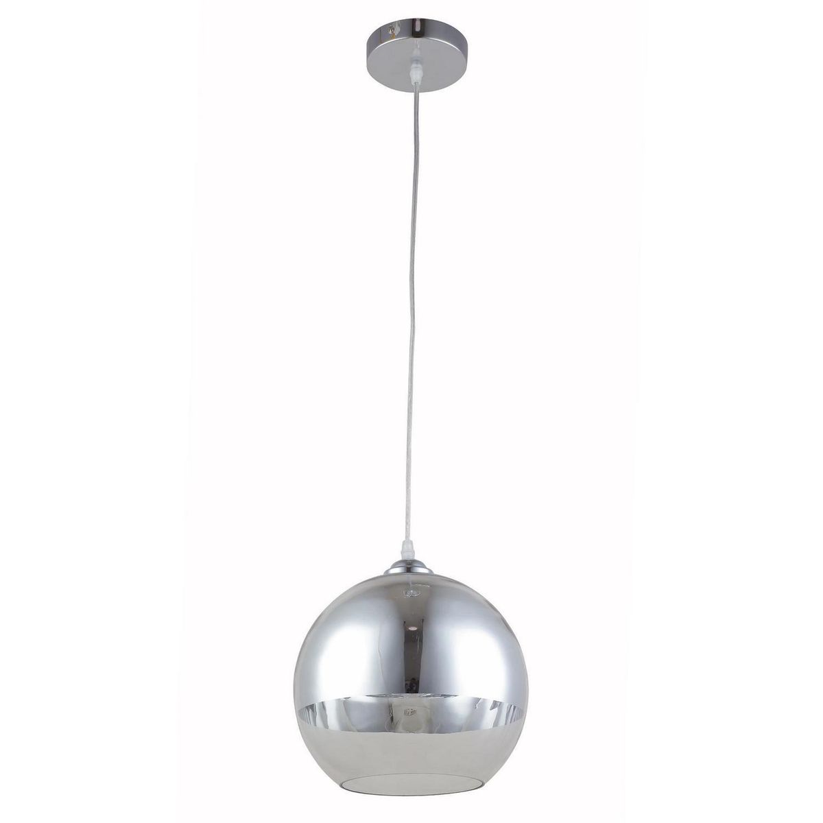 JUST HOME COLLECTION - Lámpara Colgante Sphere Acero Gris