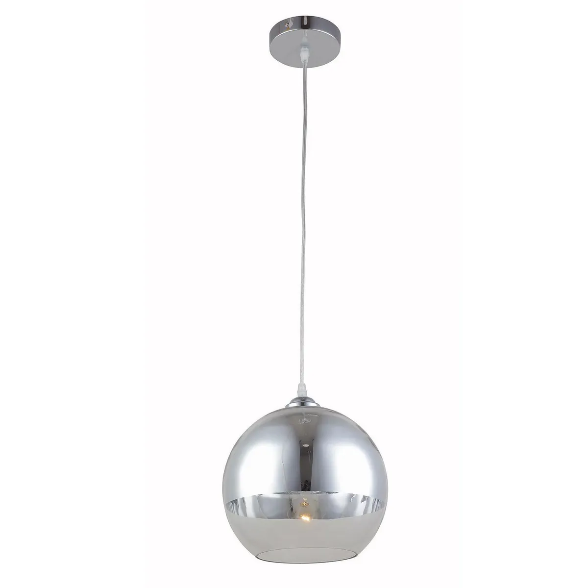 JUST HOME COLLECTION - Lámpara Colgante Sphere Acero Gris