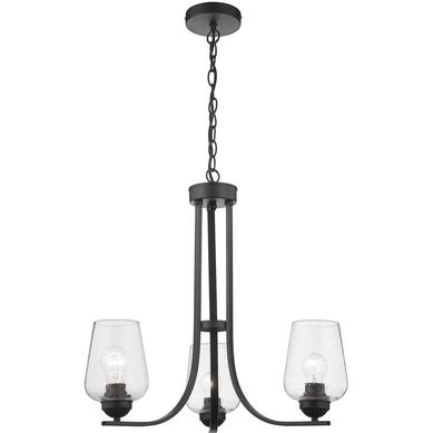 Lmpara colgante osters 3 luces E27 negro