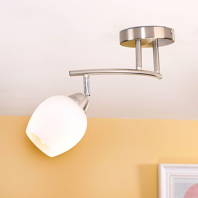 JUST HOME COLLECTION - Lámpara Techo New Bilbao Aluminio Gris/Plata 30 W 0 cm