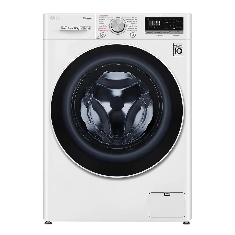 LG WM12WVC4S6 12 kg Blanco, foto 3
