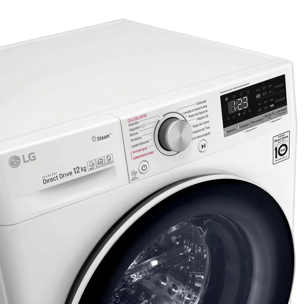 LG WM12WVC4S6 12 kg Blanco, foto 11