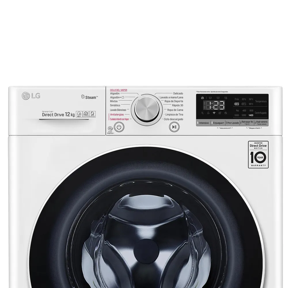 LG WM12WVC4S6 12 kg Blanco, foto 13