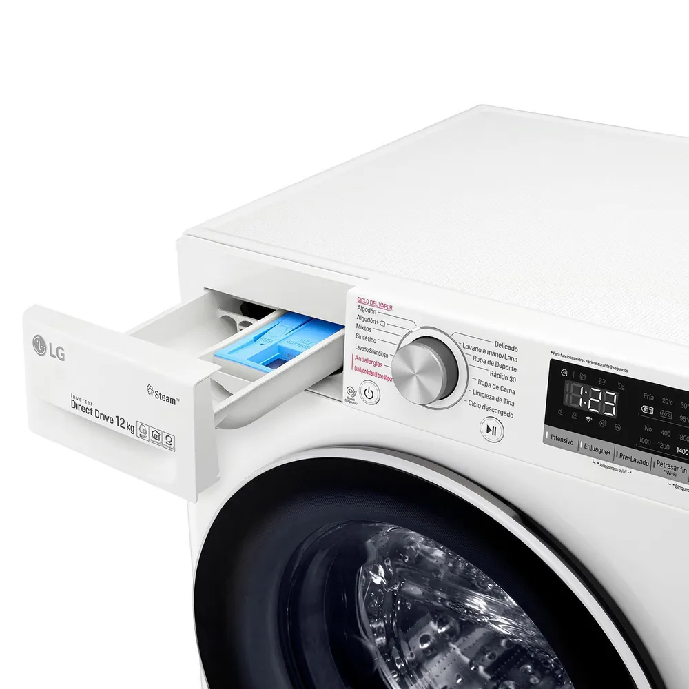 LG WM12WVC4S6 12 kg Blanco, foto 14