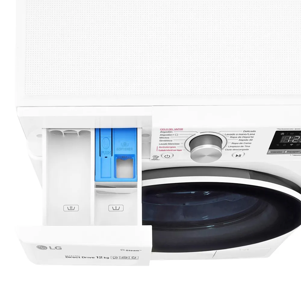 LG WM12WVC4S6 12 kg Blanco, foto 15