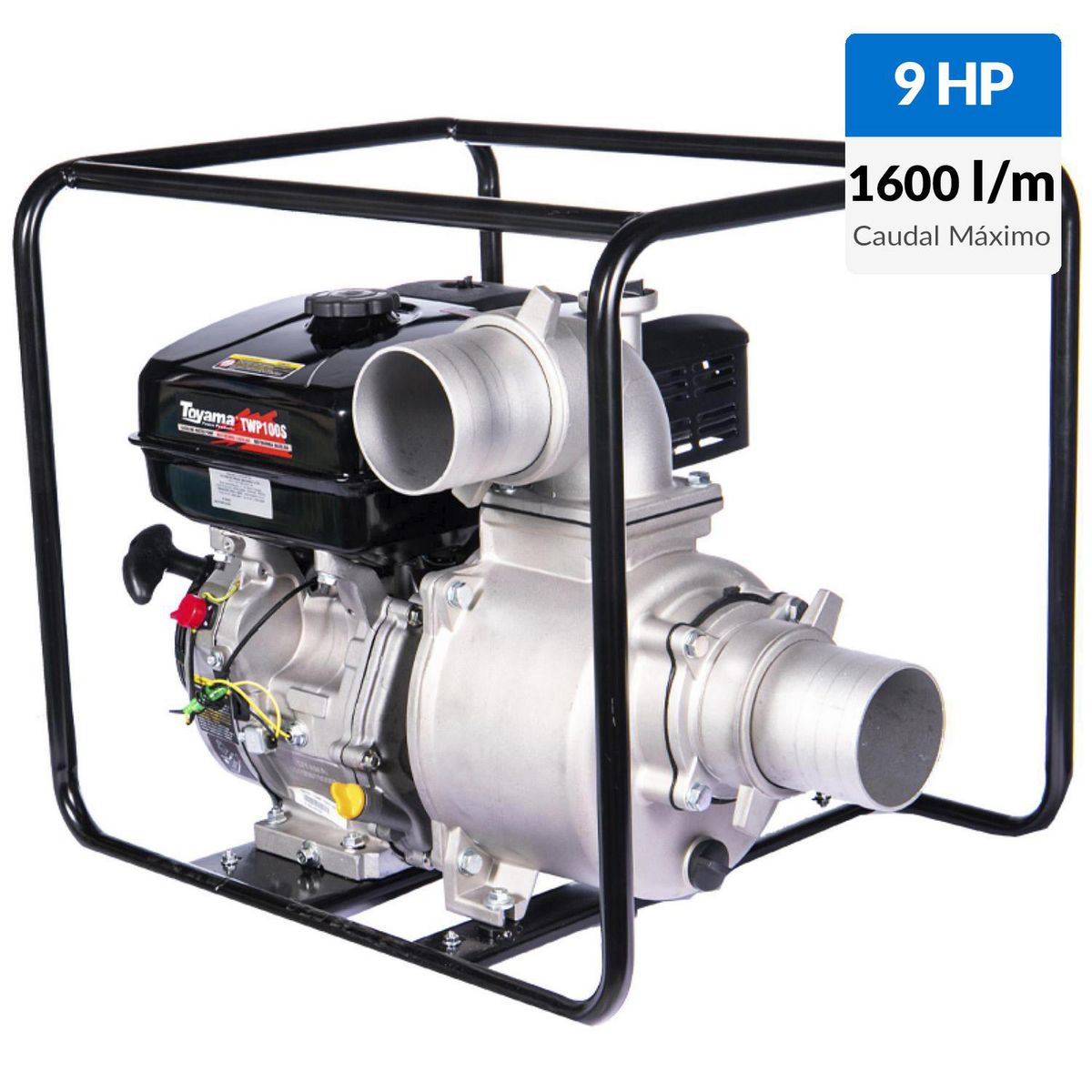 TOYAMA - Motobomba Gasolina 4X4 1600 Lts/Min 9,0 HP Twp100S-Xp