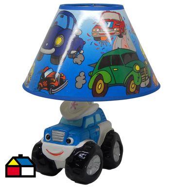 Lmpara de Mesa Camin Azul 1 Luz E27