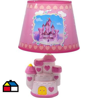Lmpara de Mesa Castillo Rosa 1 Luz E27.
