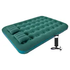 KLIMBER - Combo colchón inflable doble+ 2 almohada + inflador