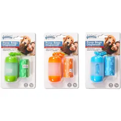 PAWISE - Dispensador bolsas desechos plástico Surtido de Color
