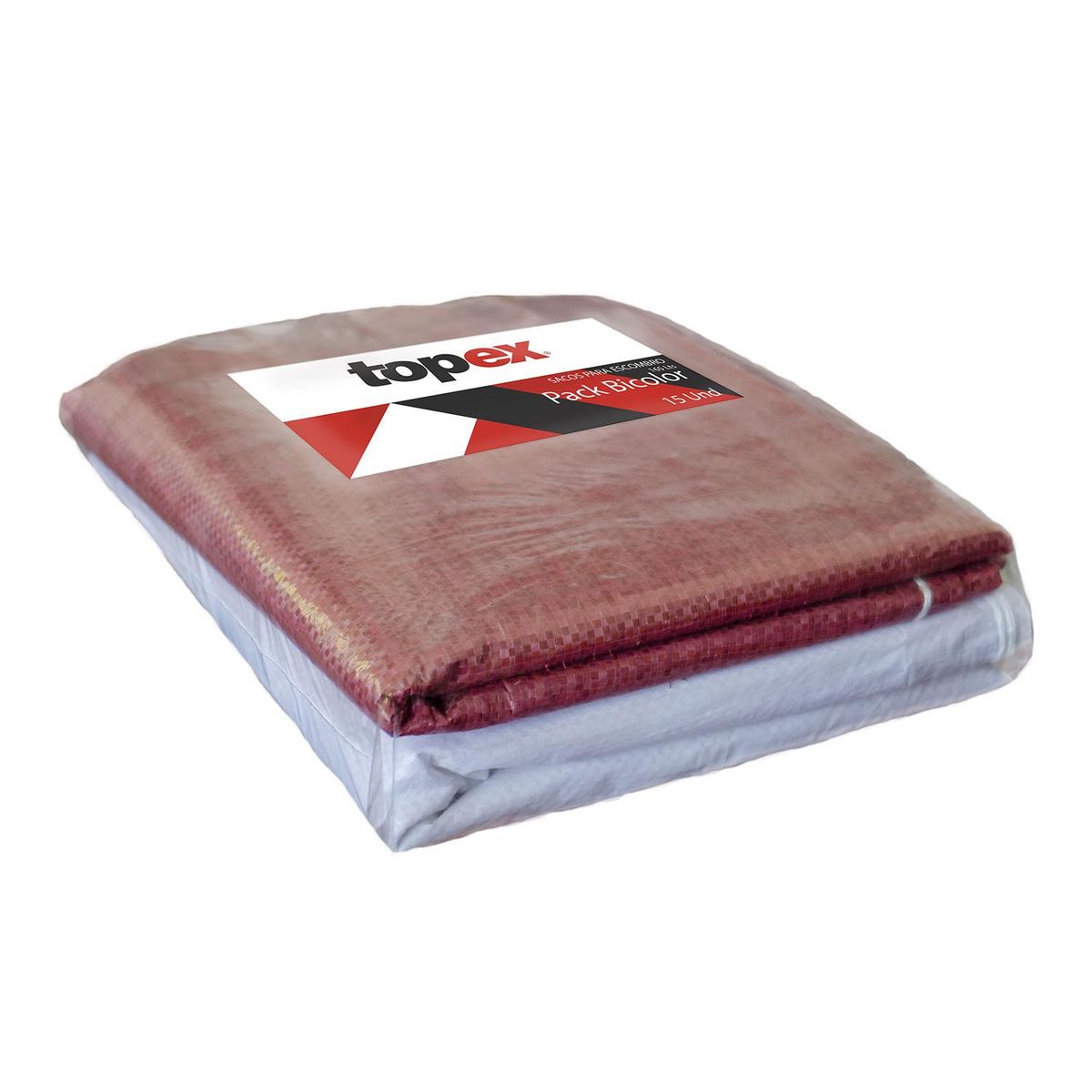 TOPEX - Pack Saco escombro bicolor 15 unidades