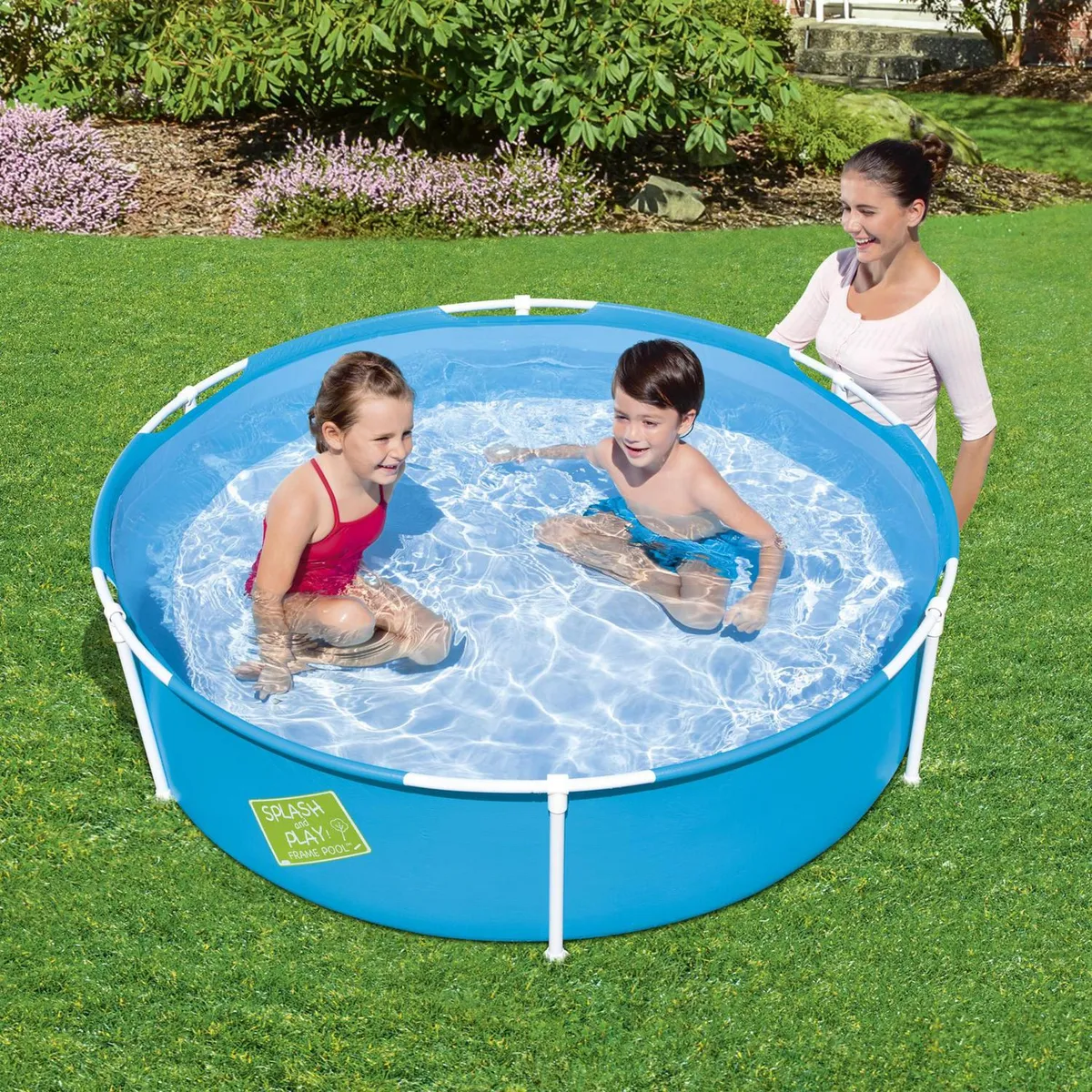 BESTWAY - Piscina Estructural 152x152x38 cm 580 Litros 