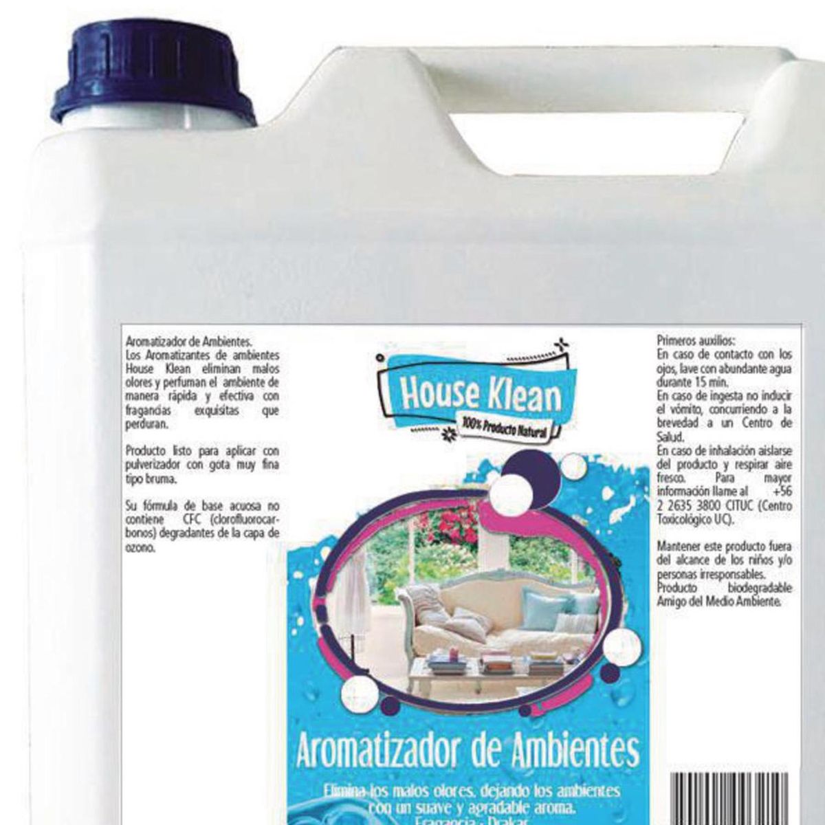 HOUSE KLEAN - Aromatizante ambiental aroma drakar