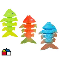 BESTWAY - Verde-naranjo-azul 12x2x12 cm