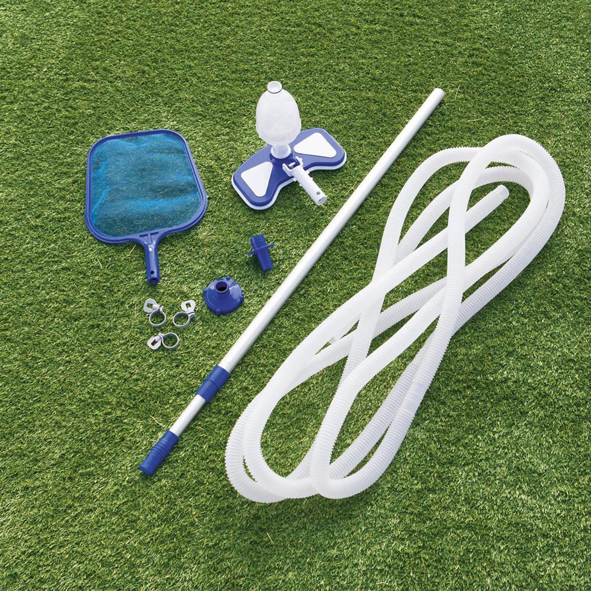 BESTWAY - Kit limpieza piscina estr a.clean