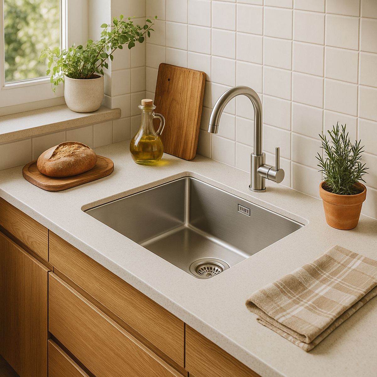 TEKA - Lavaplatos Bajo Cubierta 1 Cubeta(s) 54x22.8x44 cm Acero inoxidable