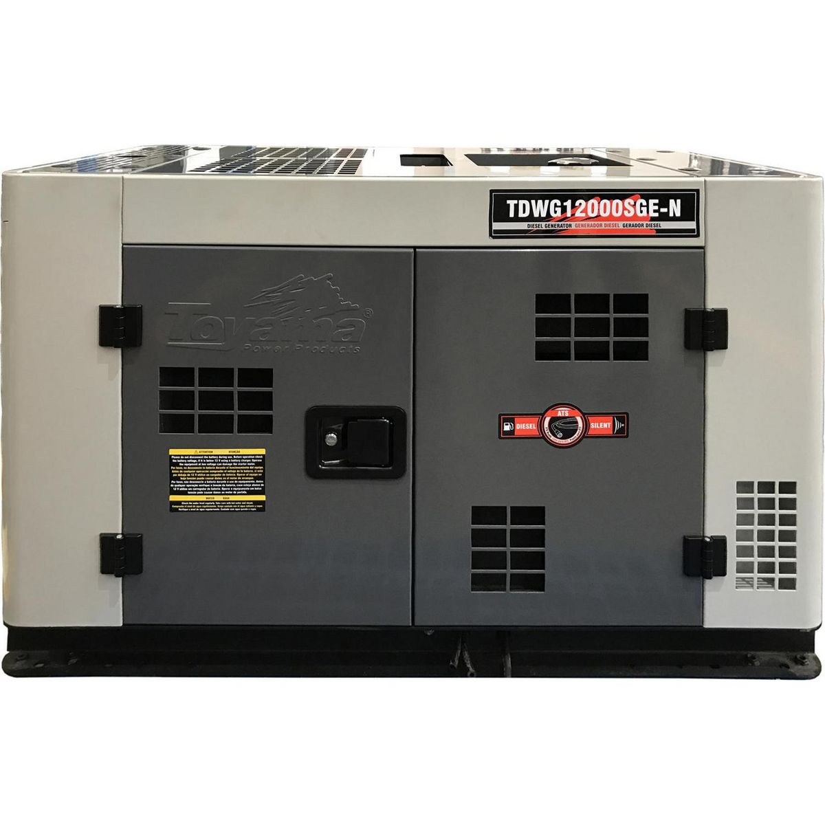 TOYAMA - Generador Eléctrico a Diésel Partida Eléctrica 8500 W 26 l