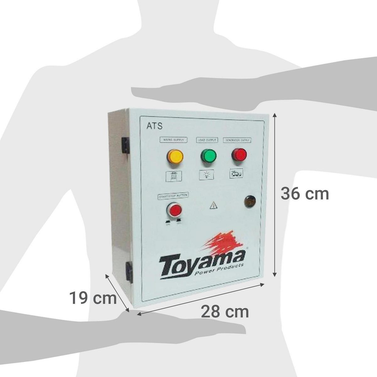 TOYAMA - Ats Para Generador 12 Kva Trifasico