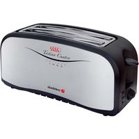 Tostadora 4 rebanadas 1650 W Inox